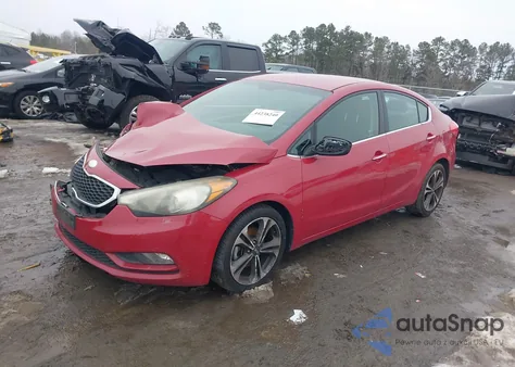 2014 Kia Forte Ex из США, поврежденный, VIN KNAFX4A85E5071090